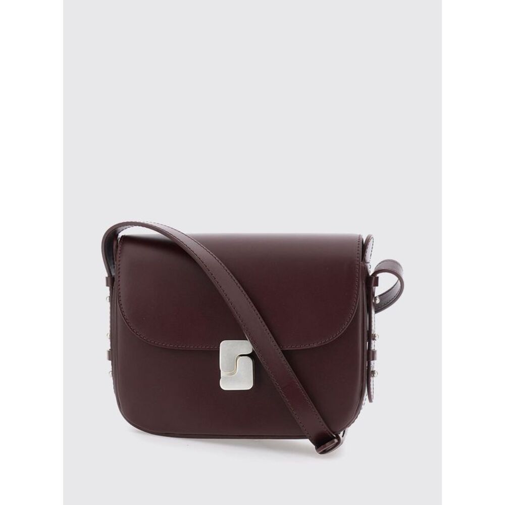 Soeur Women Bellissima Smooth Leather Mini Crossbody Bag Soeur With Buckle